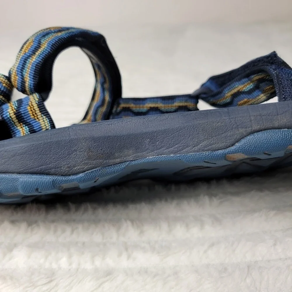 Teva Men's Blue Sport Sandals Size 5 Strappy Outdoor Hiking Trail Water Gorpcore